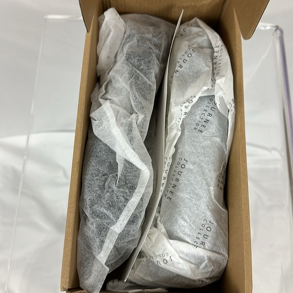 Journee Coll. Judy Black Ruffled Pointed Toe Ballet Slip On Flat Shoe 6 … - Picture 15 of 16